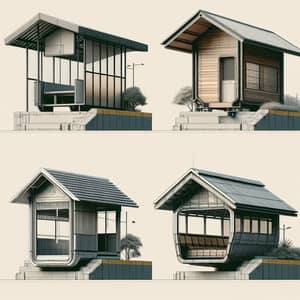 Unique Architectural Designs for Jeepney Stop Waiting Sheds