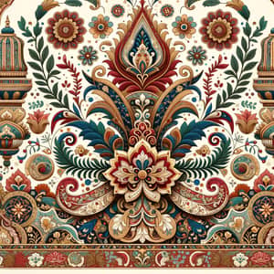 Mughal Motif Decor: Rich Patterns & Colors