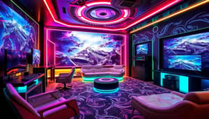 World's Costliest Gaming Room Setup: Luxury & Tech