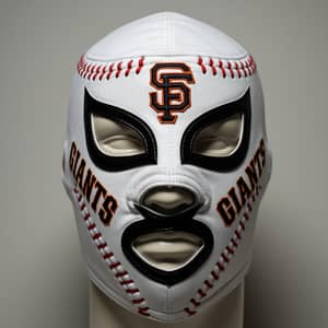 SF Giants Baseball Mask - Unique Mexican Wrestling Style