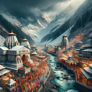 Sacred Aura of Kedarnath Temple & Majestic Himalayas | Uttarakhand