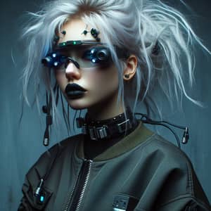 Edgy Eastern European Cyberpunk Style