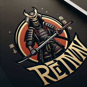 Japanese Samurai Logo Design | 7 Rōnin Clothing & Swords