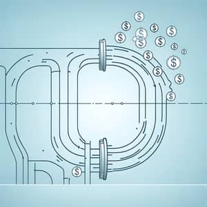 Diversified Investment Pipeline | Financial Flow Imagery