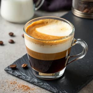 Espresso and Steamed Milk: Perfect Coffee Blend