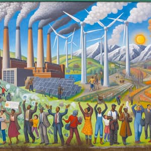 Progressive Energy Transition Mural