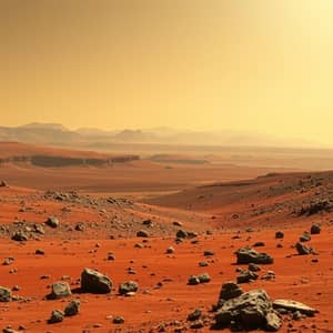 Explore the Barren Martian Landscape