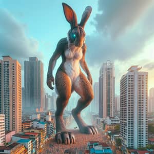 Giantess Judy Hopps: A Fantasy Urban Landscape