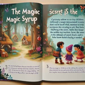 Enchanted Forest & Magic Syrup: Healing Tale of Marc, Laia, and Anna