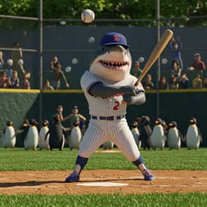 Shark Playing Baseball: A Unique Sports Encounter