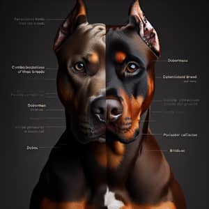 Pitbull Doberman Mix: Unique Blend of Strength and Elegance