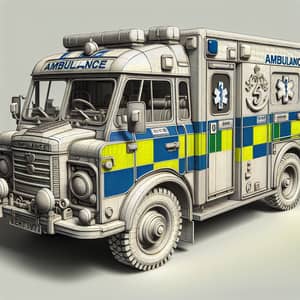 3D Printable STL File of English Ambulance