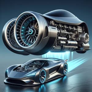 Futuristic Flying Car Design | Advanced Safety & Technology