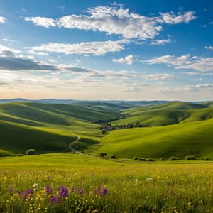 Explore Beautiful Rolling Hills