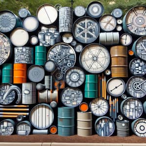 Unique Public Art Featuring Large Drums - Explore the Possibilities