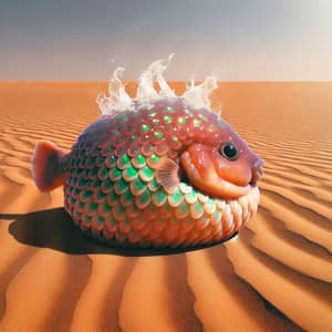 Fat Fish in Desert - An Oddity of Nature