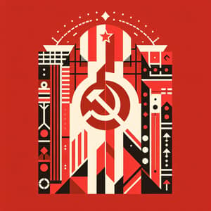 Minimalist USSR Design | Soviet Era Nostalgia meets Modern Style