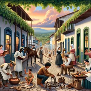 Historical Society in Villa Palmera - Capturing Everyday Life in Colonial Era