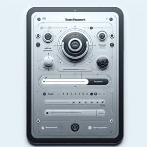 Reset Password Interface: Sleek and Modern Design