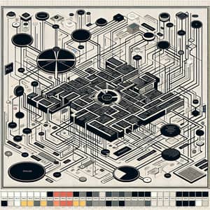 Abstract Linux Process Viewer Visualisation