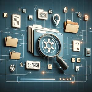 Efficient File Search System - Modern Interface Design