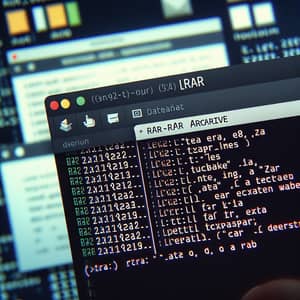 Linux Computer OS: File Extraction from .RAR Archive