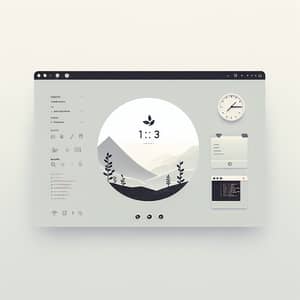 Minimalist Linux Interface: Clean & Aesthetic Design