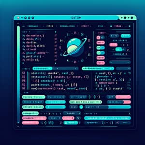 Elegant Linux Terminal Theme Design