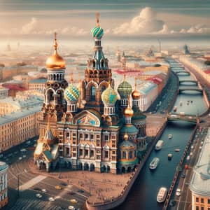 Discover the Architectural Marvels of Saint Petersburg - Aerial View