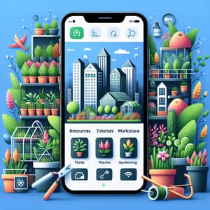 Urban Gardening: Mobile App for Modern Urban Oasis