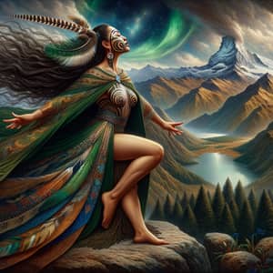 Regal Maori Princess: Ethereal Beauty & Spiritual Connection