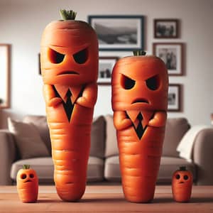 Serious Carrot Parents in a Home Environment