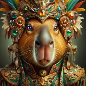 Mystical Humanoid Capybara: Enchanting Creatures