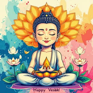 Happy Vesak - Celebrate the Festival of Lights