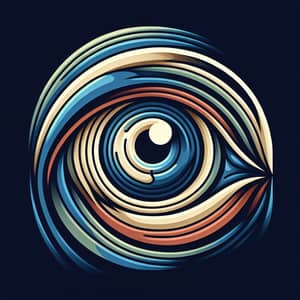 Abstract Eye Art: Perception & Vigilance in Stylized Form