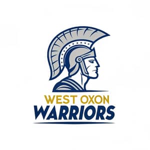 West Oxon Warriors Basketball Team Logo