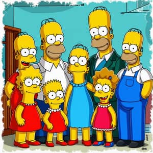 The Simpsons Family | Classic Cartoon Characters