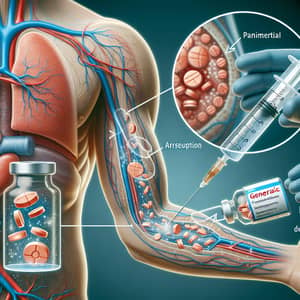 Parenteral Medication Absorption: Illustration of Pharmaceutical Journey