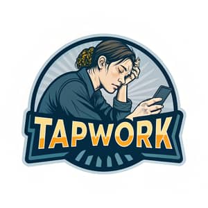 TapWork Memcoin Logo Design