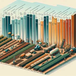 Agricultural Work Gantt Chart: Farming Season Activities Visualized