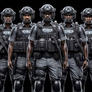 Professional Melanesian Security Guards - Safetek