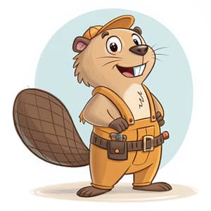 Beaver App Mascot: Fun and Engaging Design