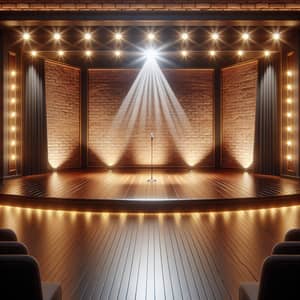 Stand-Up Comedy Stage with Elegant Design