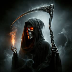 Eerie Grim Reaper | Symbol of Death and Decay