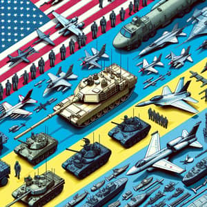 US, China & Ukraine Military Equipment Showcase