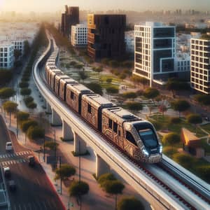 Tren Urbano Maya | Diseño Contemporáneo en Paisaje Urbano