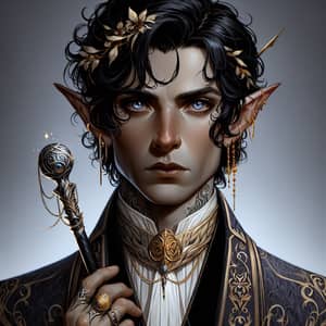 Oloend Cupshigh, Count of the Deep Meadows - Fantasy RPG Character Profile