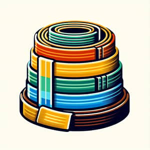 Color Gradations of Judo Belts | Rank Progression Icon