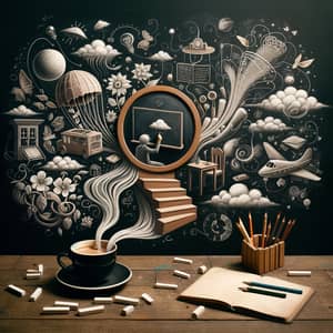 Imaginative Chalkboard: Draw to Reality