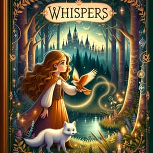 Whispers: Enchanting Children's Book Cover Art